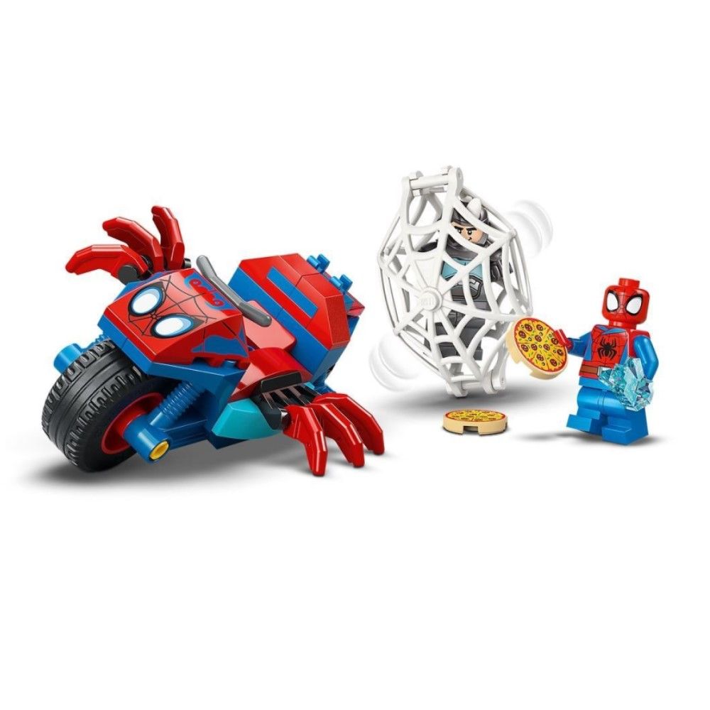 Spidey na sua Mota contra Rhino