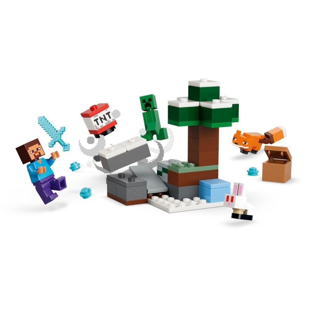 Aventura em Taiga do Steve