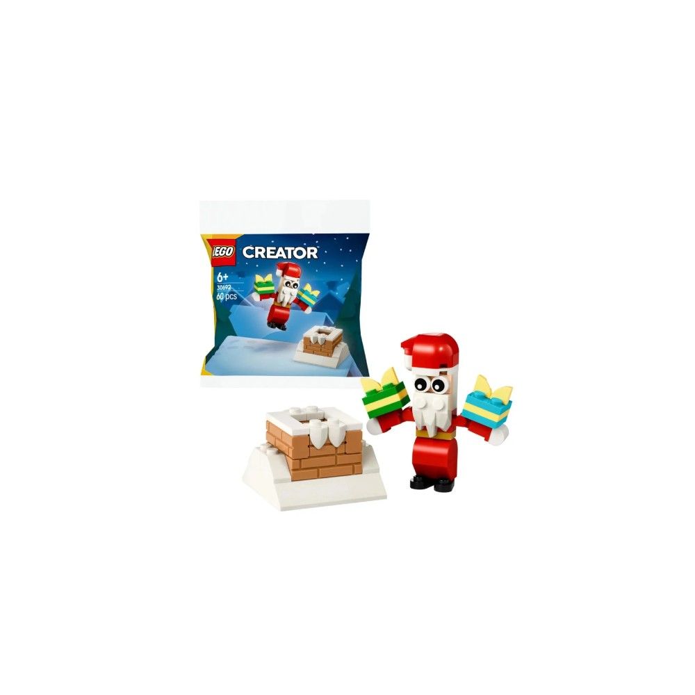 Chaminé divertida com Pai Natal