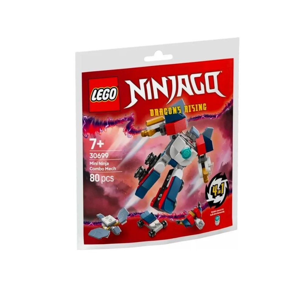 Mini Combinação de Robô e Ninja