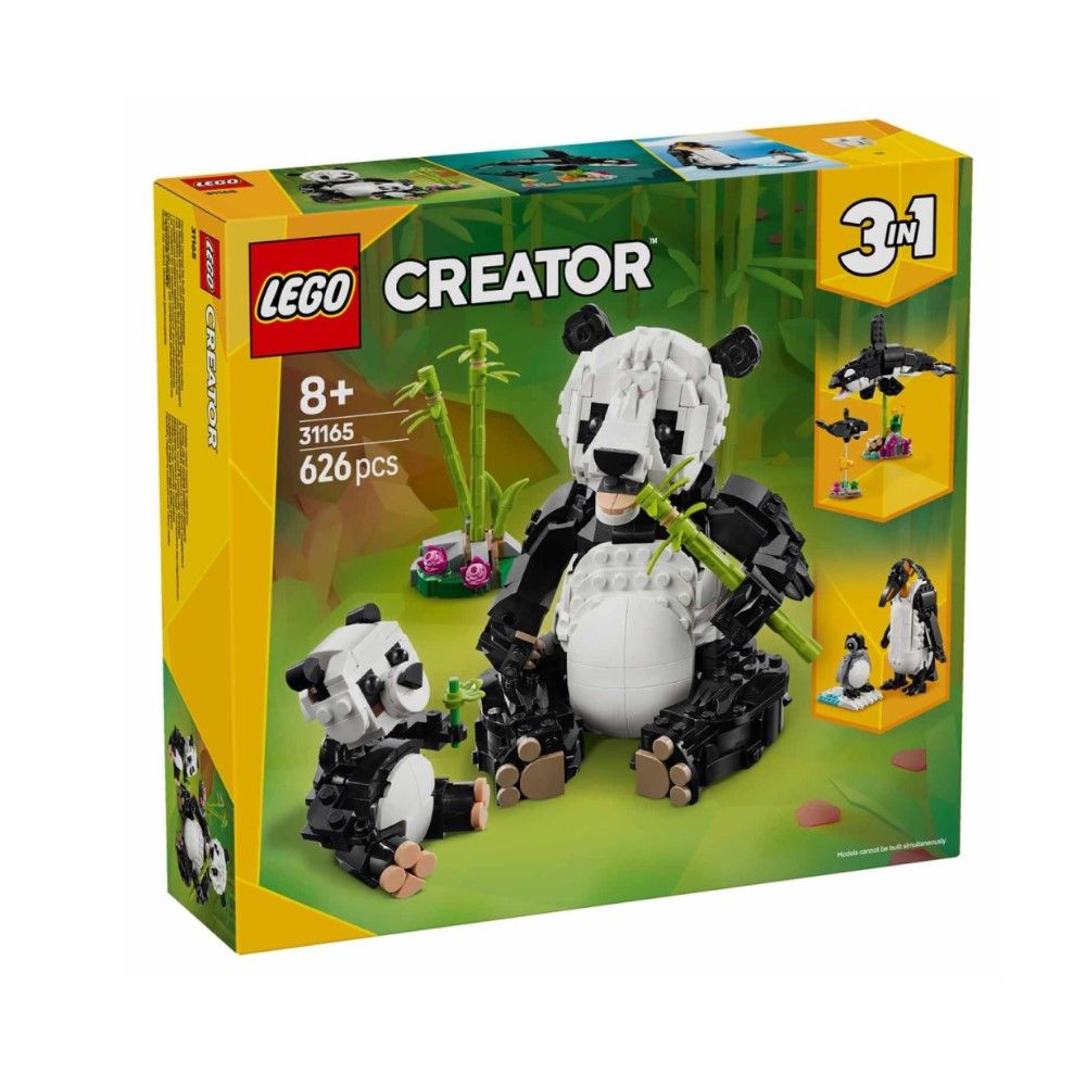Animais Selvagens: Família de Pandas