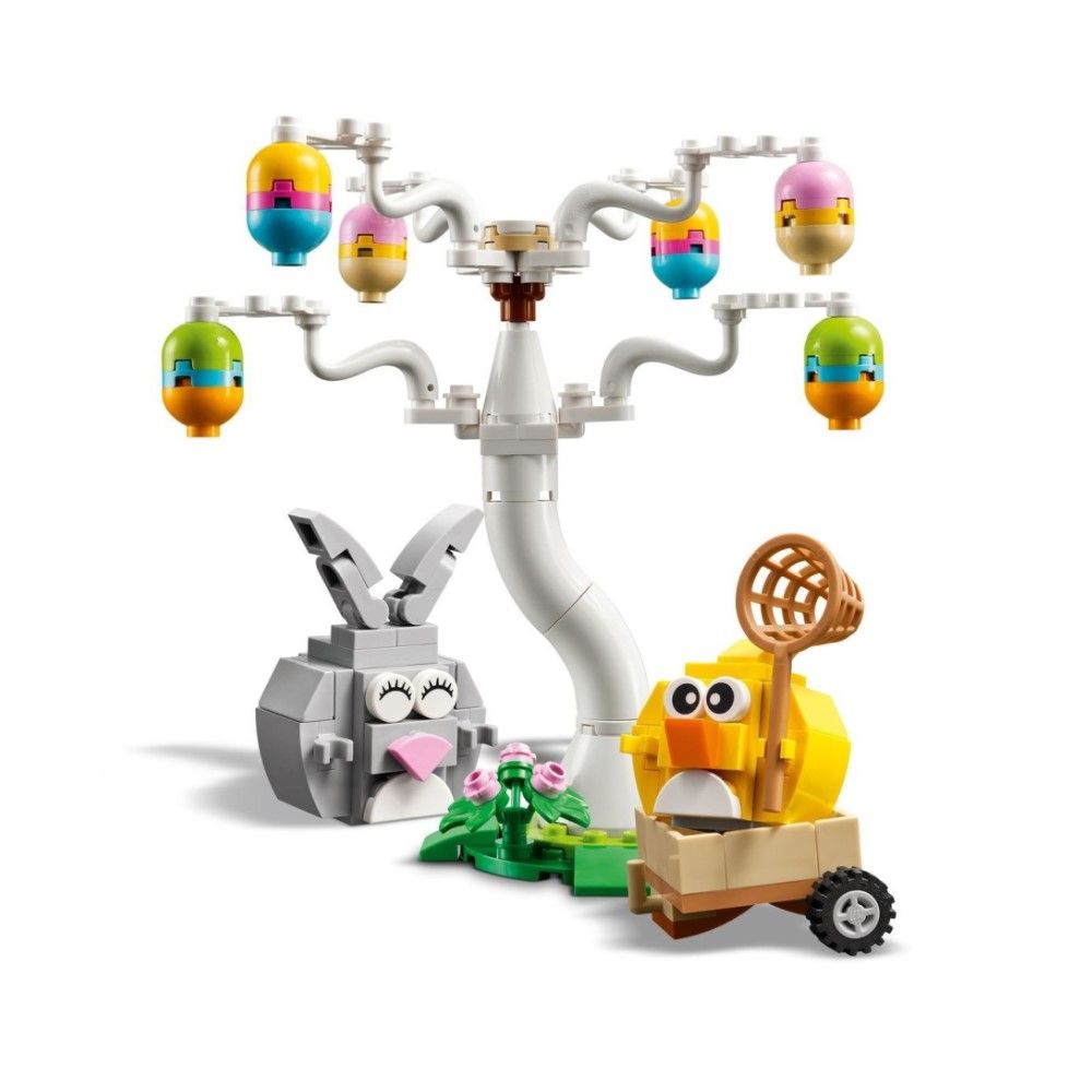 Caça aos Ovos do Coelhinho da Páscoa e Pintainho