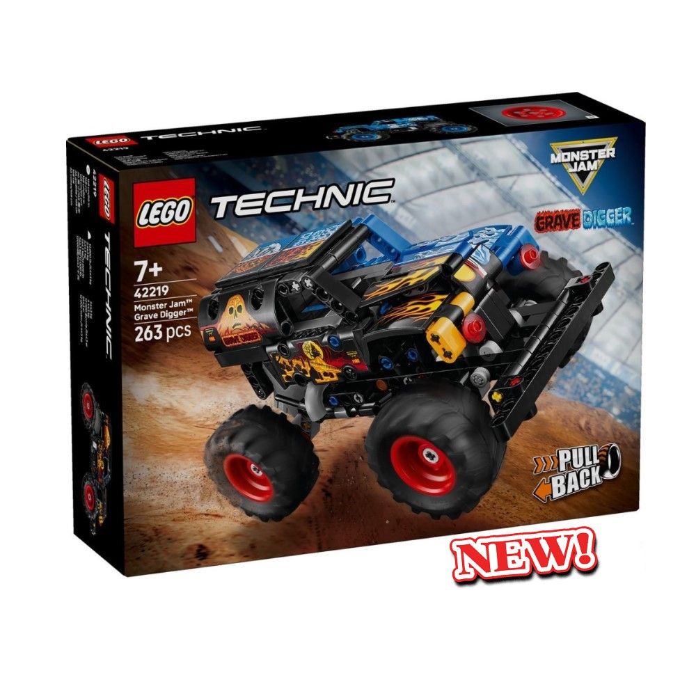 Monster Jam Grave Digger Fogo e Gelo