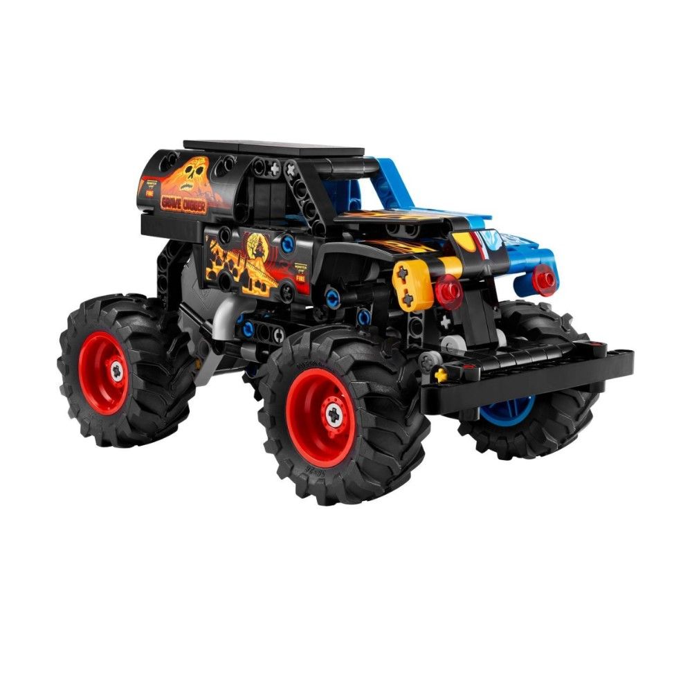 Monster Jam Grave Digger Fogo e Gelo