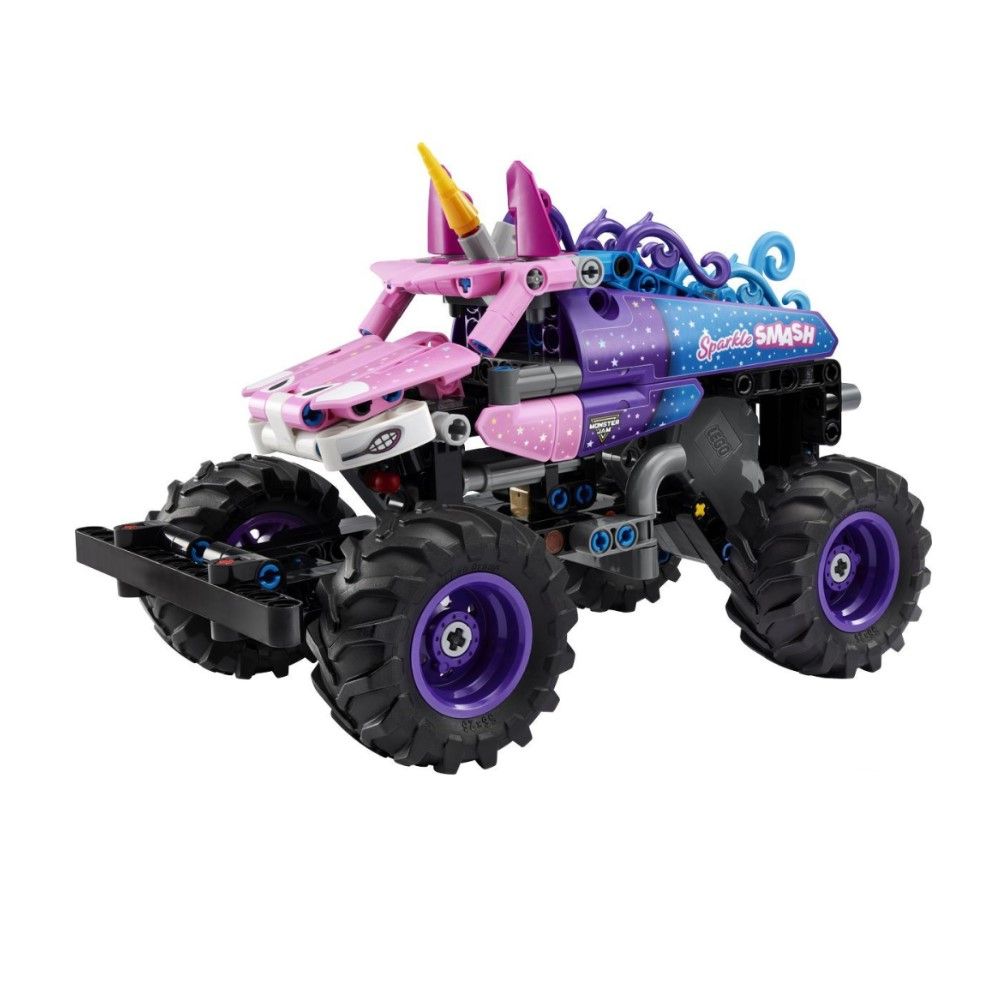 Pull-back Monster Jam Sparkle Smash