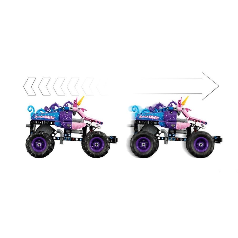 Pull-back Monster Jam Sparkle Smash