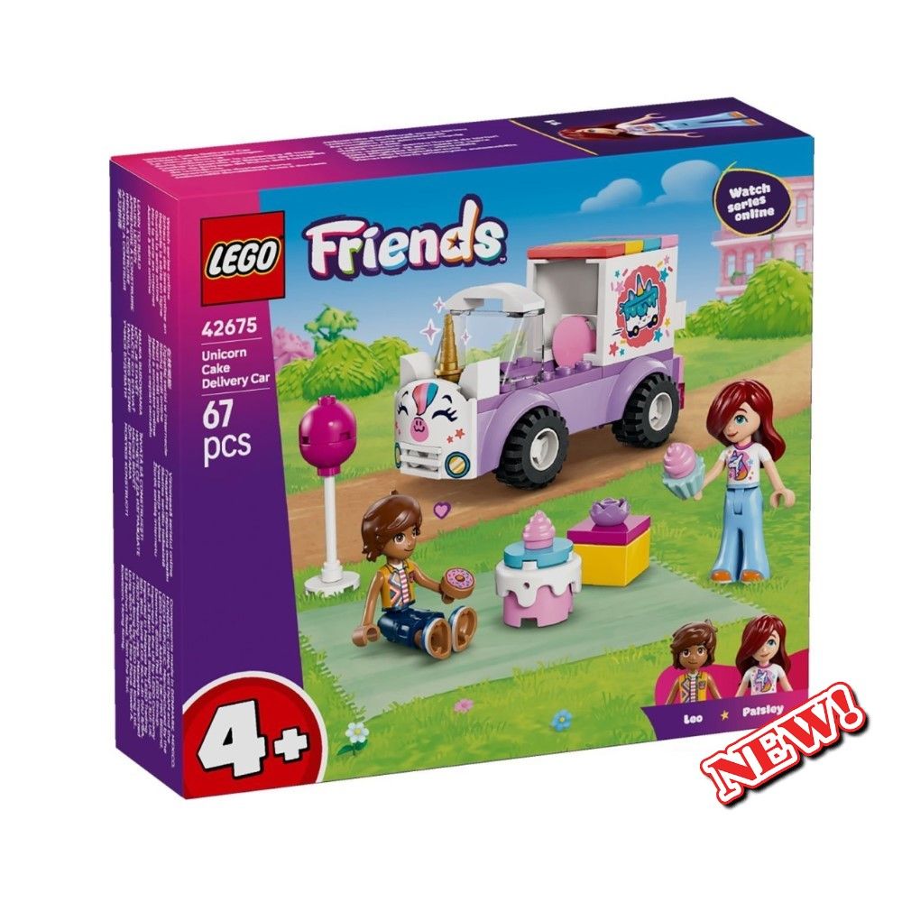 Carro de Entrega de Bolos em Forma de Unicórnio