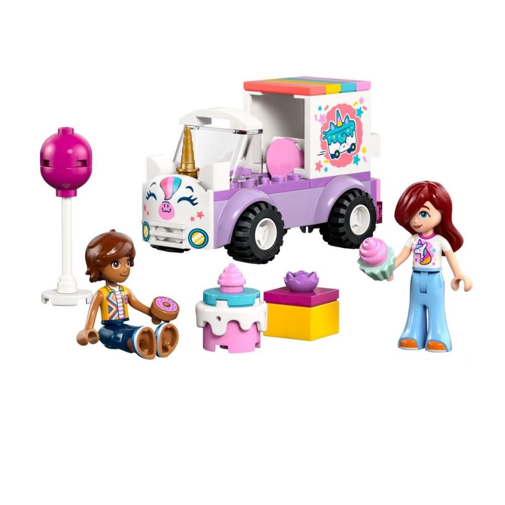 Carro de Entrega de Bolos em Forma de Unicórnio