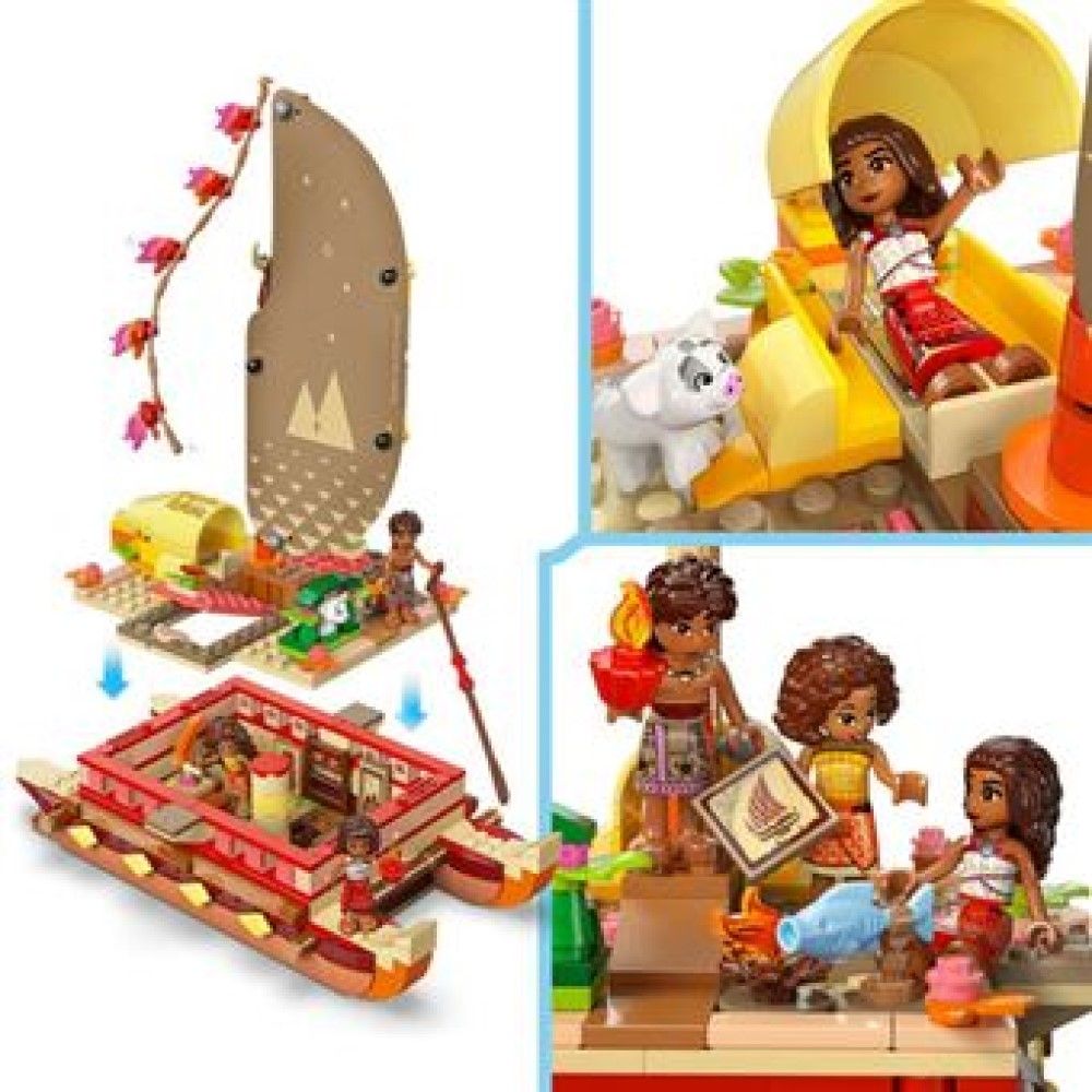 Canoa de Aventuras da Vaiana