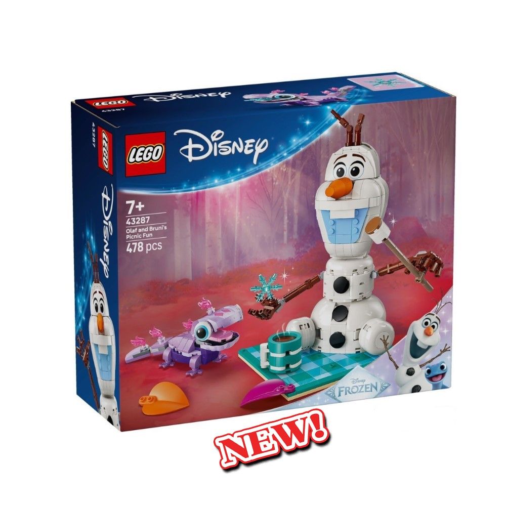 Piquenique Divertido com o Olaf e Bruni