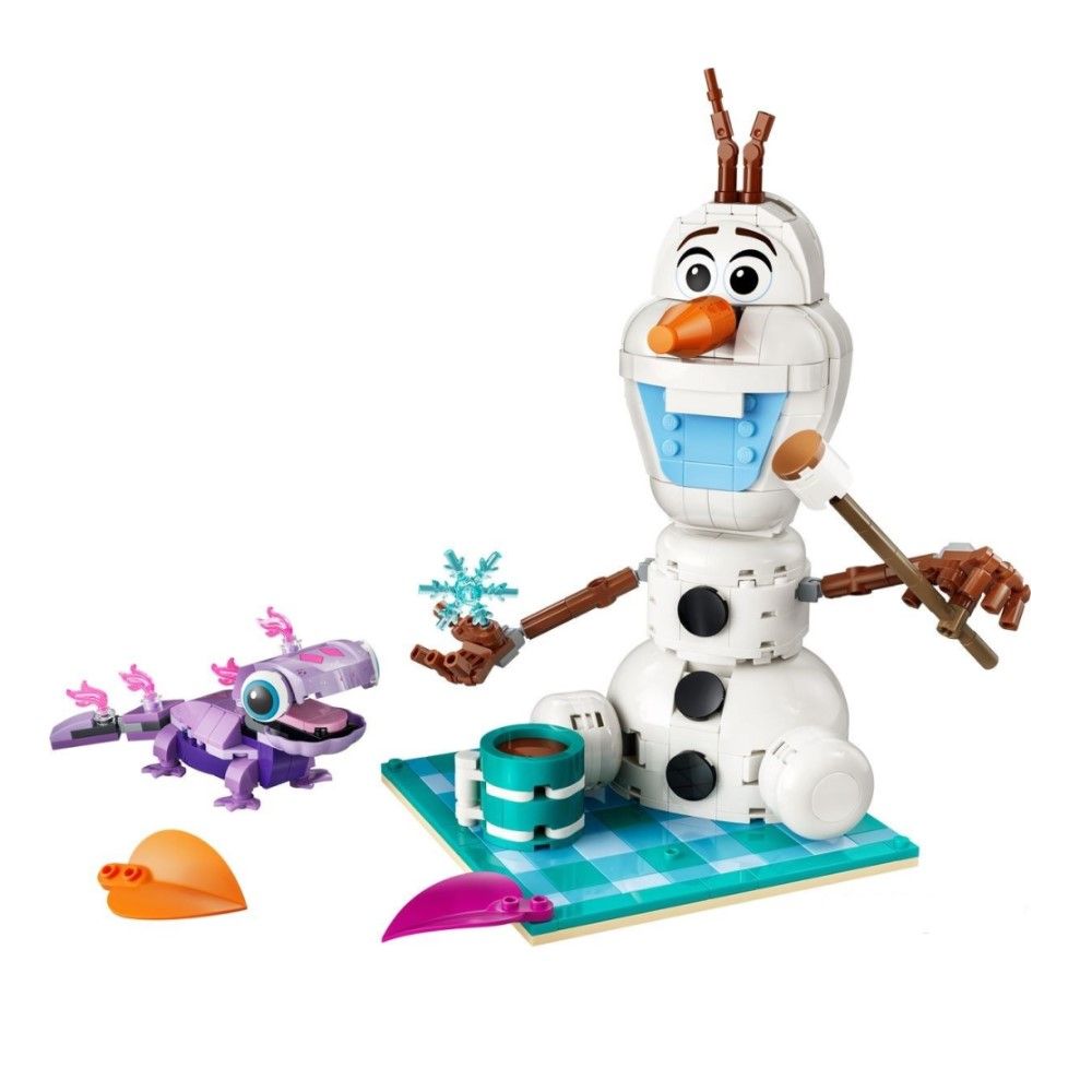 Piquenique Divertido com o Olaf e Bruni