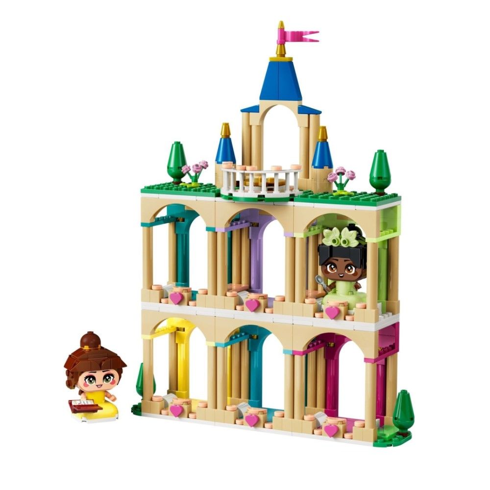 Mini Bela e Tiana com Castelo