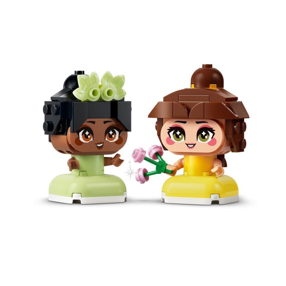 Mini Bela e Tiana com Castelo