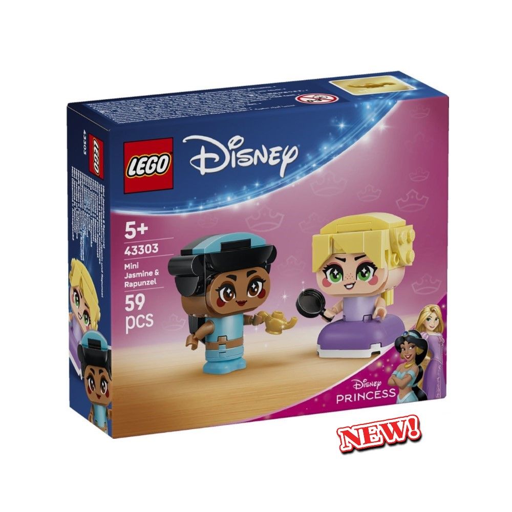 Mini Jasmine e Rapunzel
