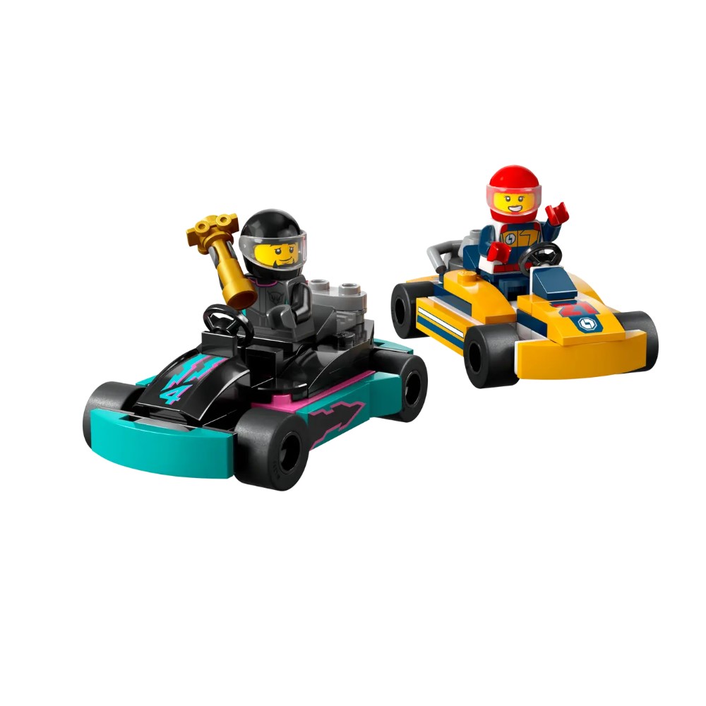 Carros de Karting e Pilotos