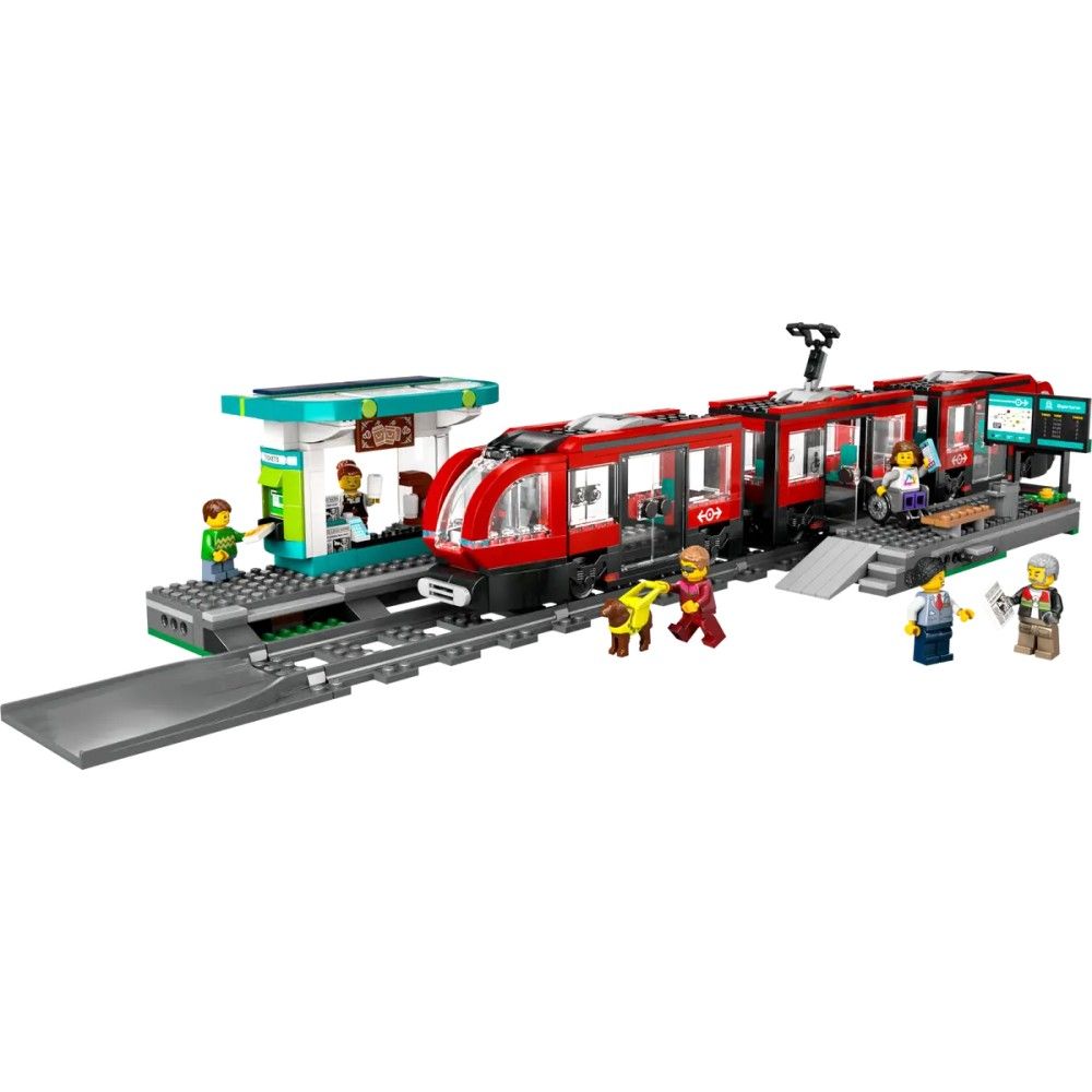 Elétrico e Estação na Baixa