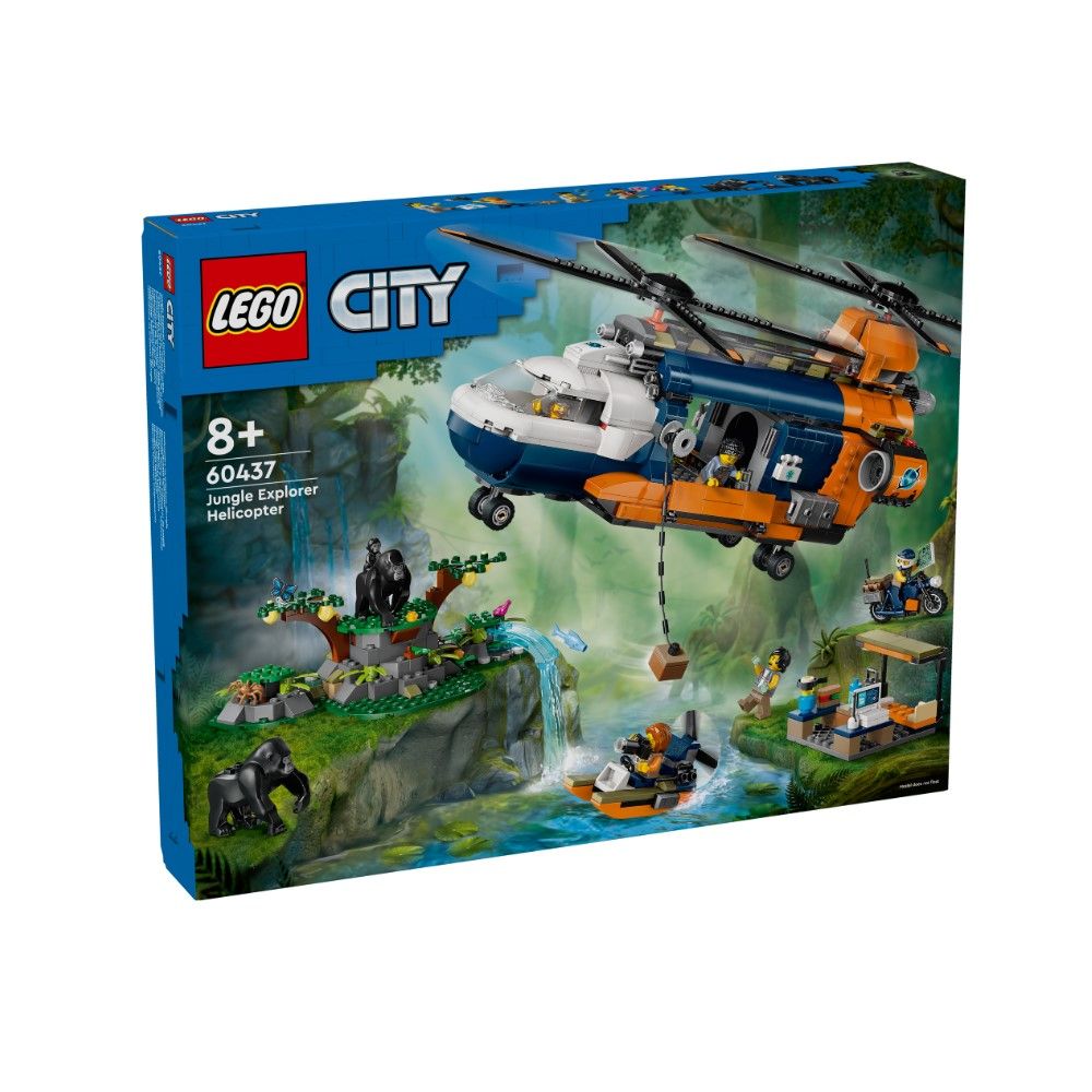 Helicóptero Explorador da Selva no Acampamento