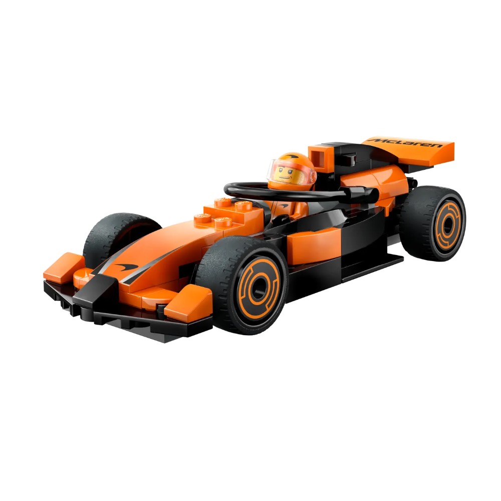 Piloto de F1 com Carro de Corrida McLaren