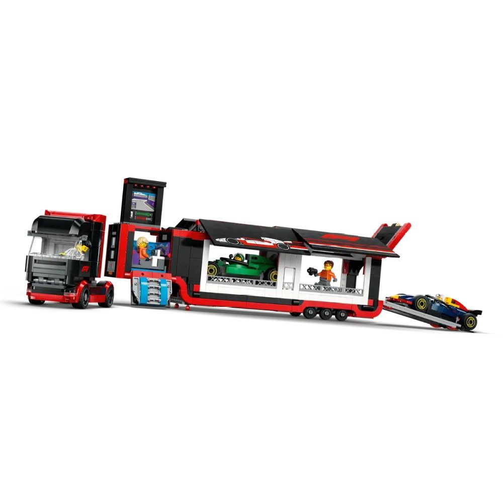 Camião de F1 com Carros de F1 RB20 e AMR24