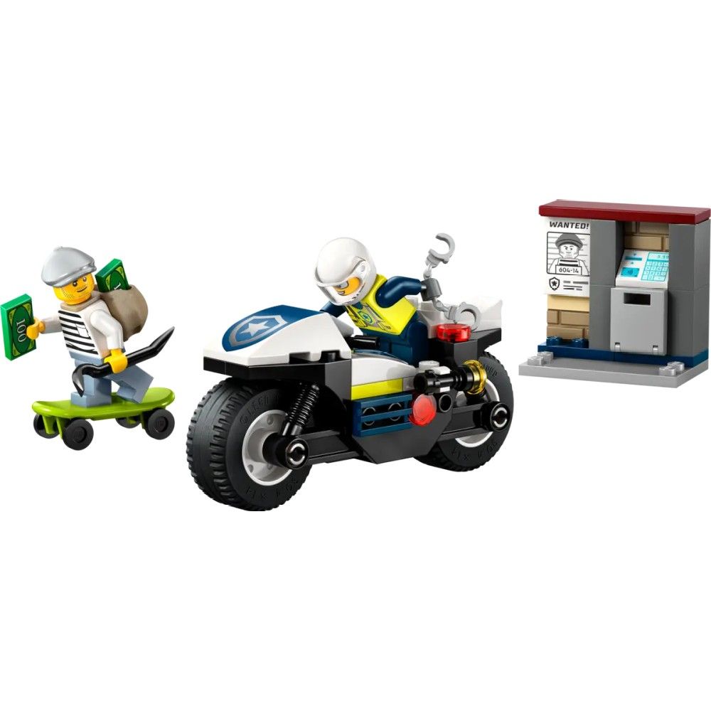 Perseguição com Mota da Polícia