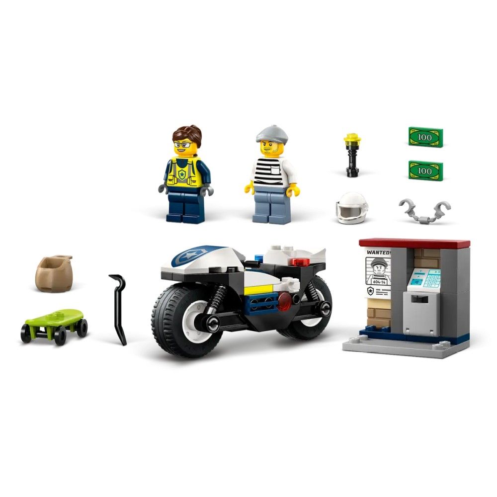 Perseguição com Mota da Polícia