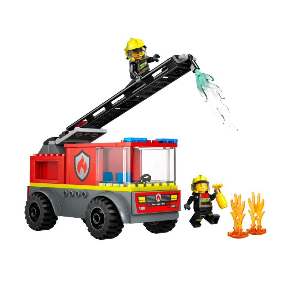 Camião dos Bombeiros com Escada