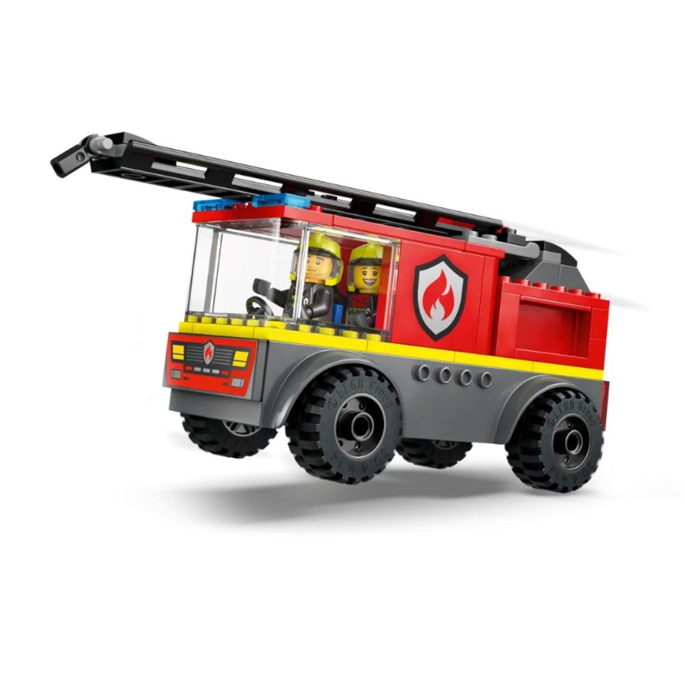 Camião dos Bombeiros com Escada