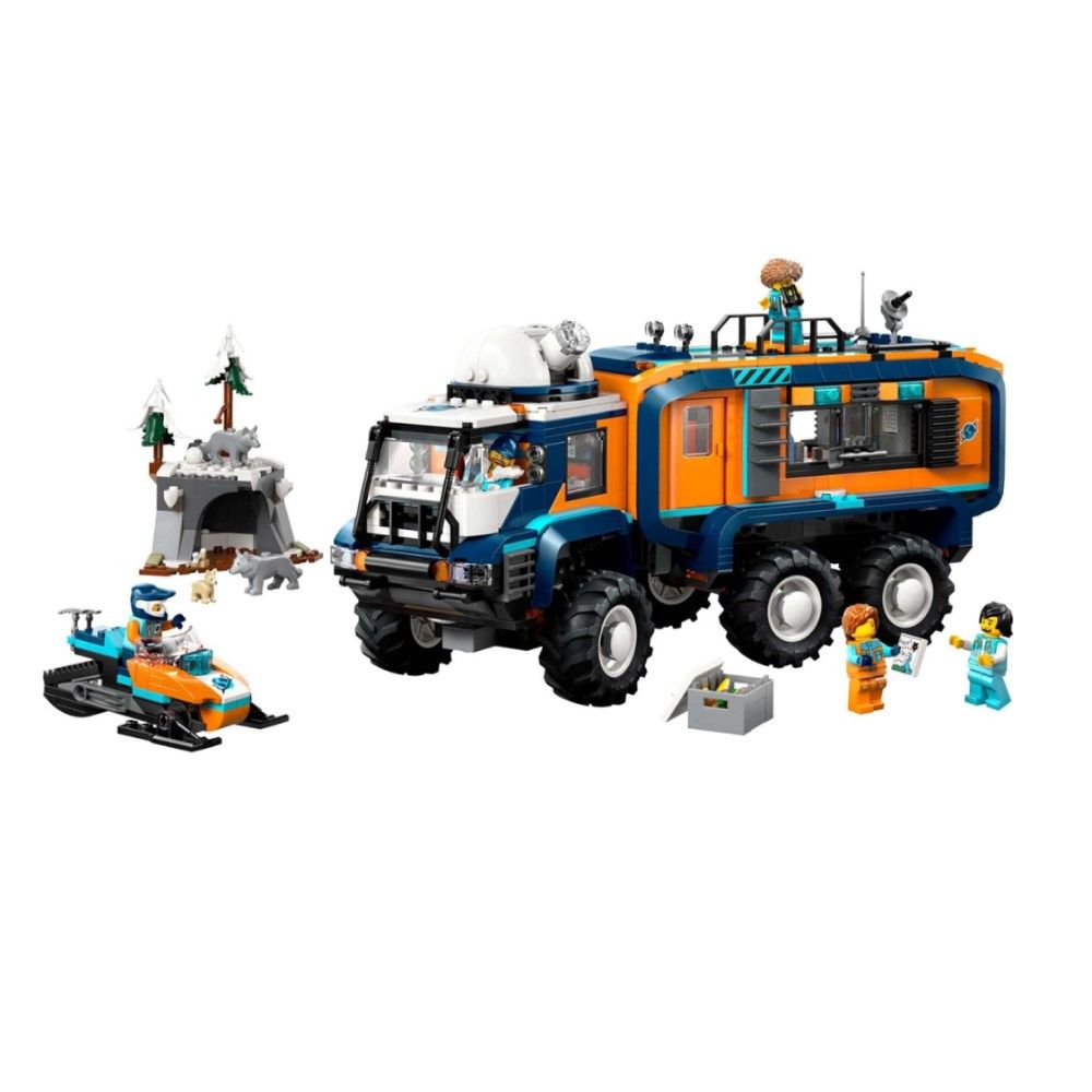 Camião e Laboratório de Exploração Científica do Ártico
