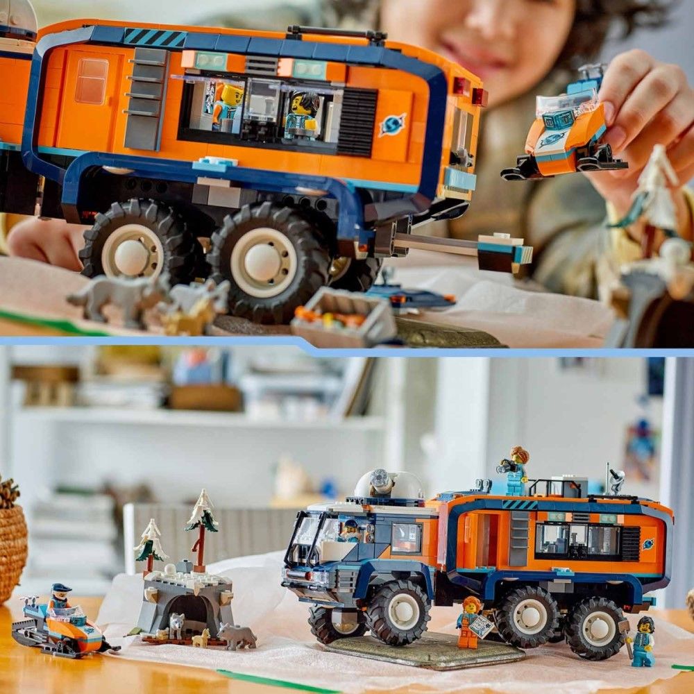 Camião e Laboratório de Exploração Científica do Ártico