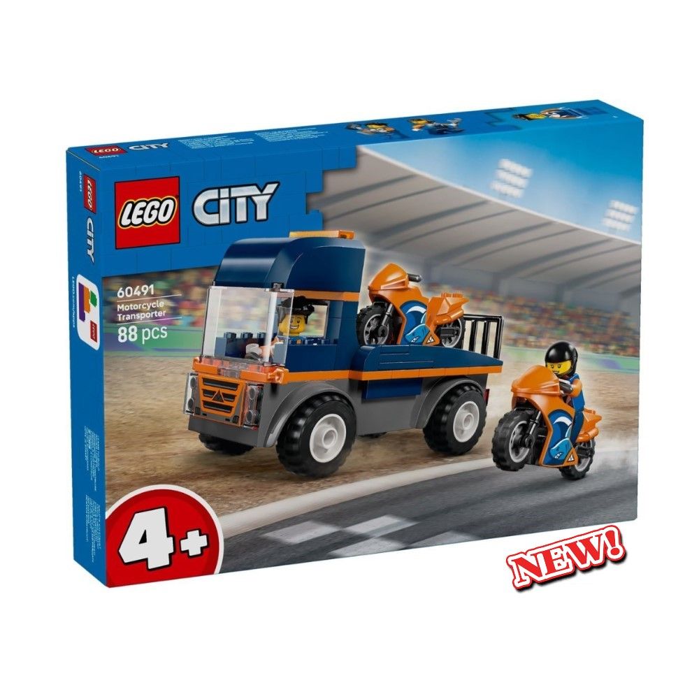 Camião de Transporte de Motas