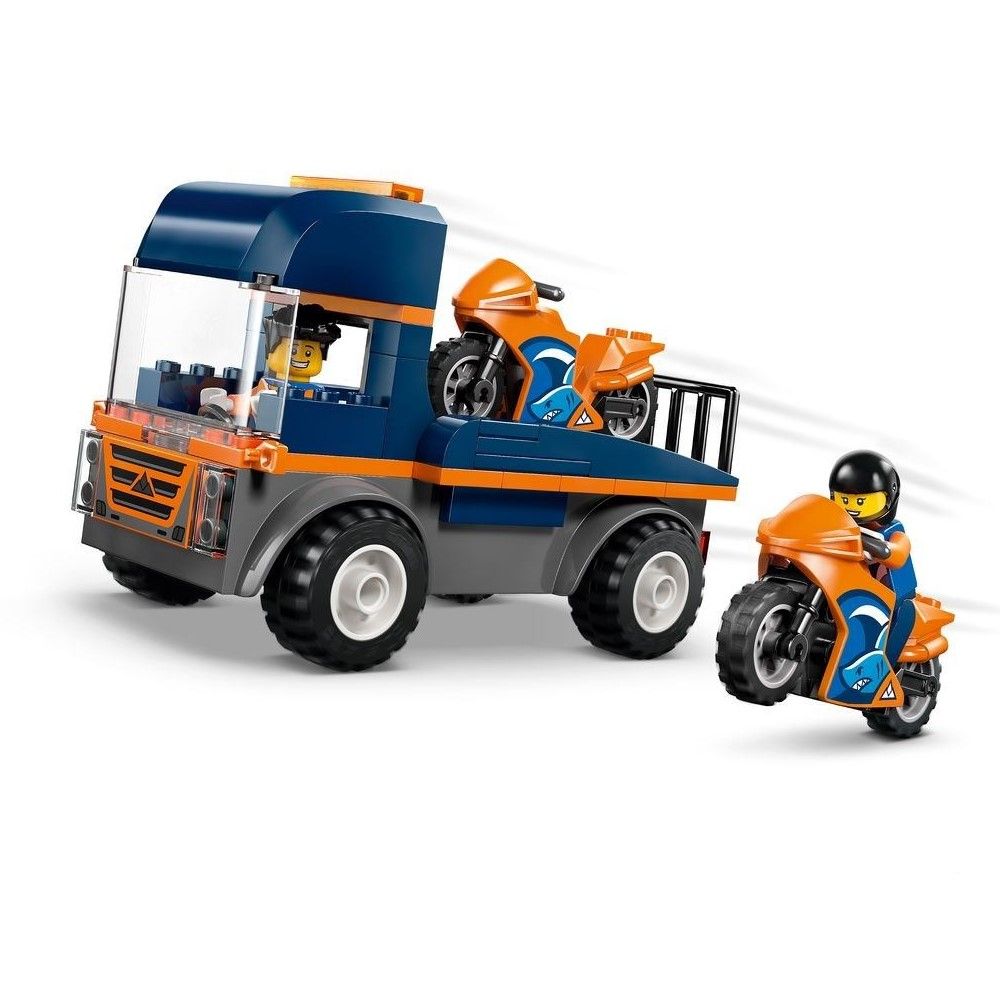 Camião de Transporte de Motas