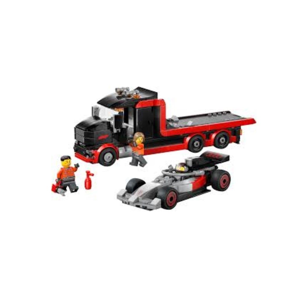 Camião de Exposição de F1® com Carro de Corrida de F1® Audi