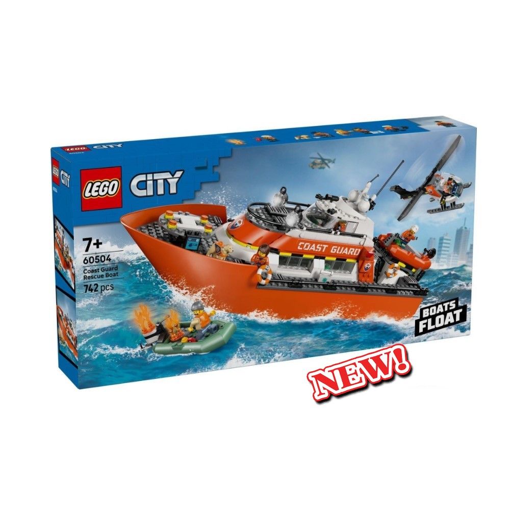 Barco e Helicóptero de Resgate da Guarda Costeira