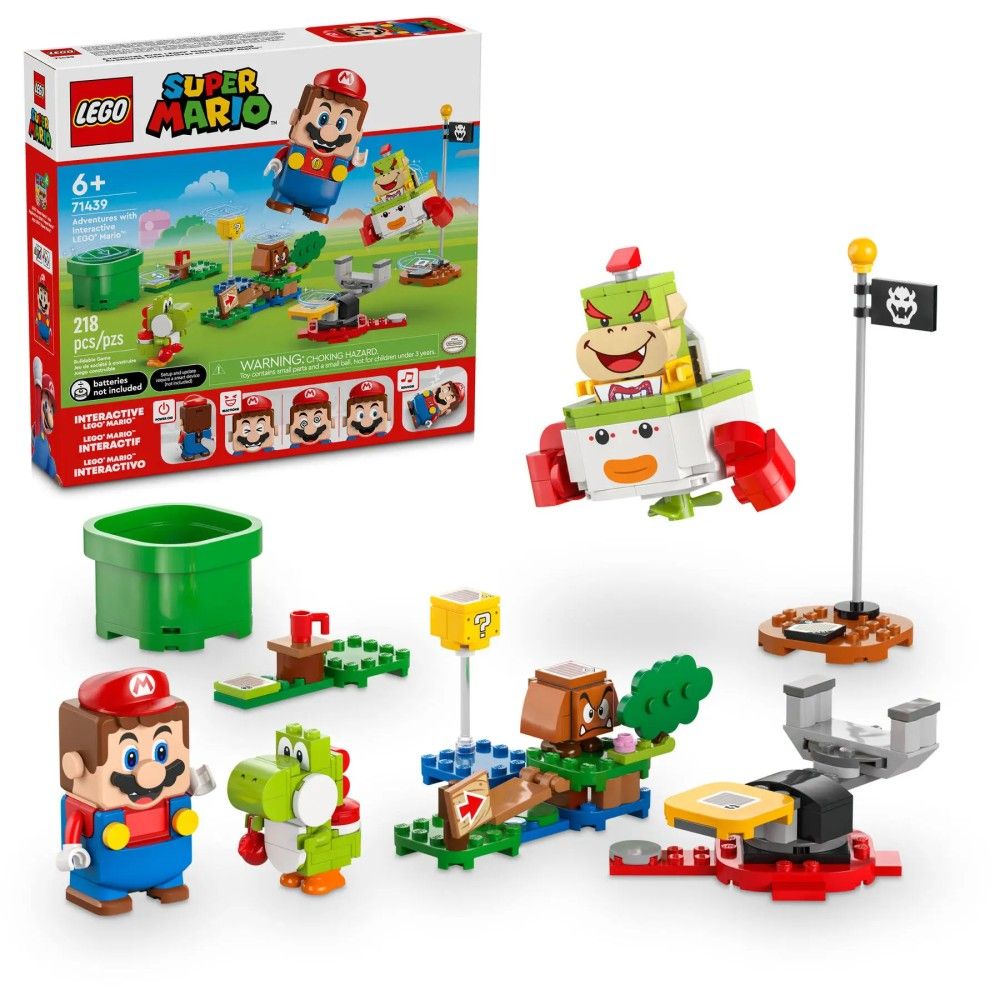 Aventuras interativas com o LEGO Mario