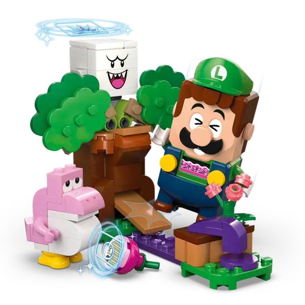 Aventuras interativas com o LEGO Luigi