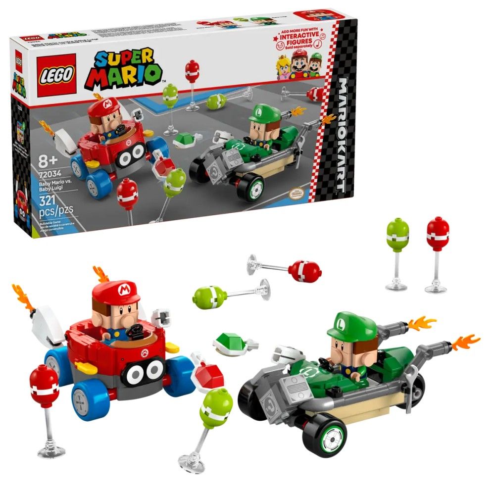 Mario Kart – Mario Bebé contra Luigi Bebé