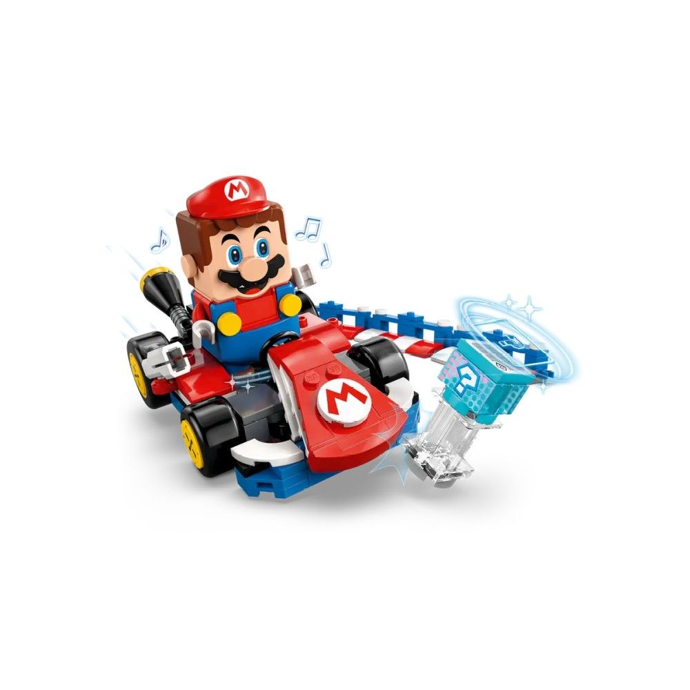 Mario Kart – LEGO Mario interativo e Kart padrão