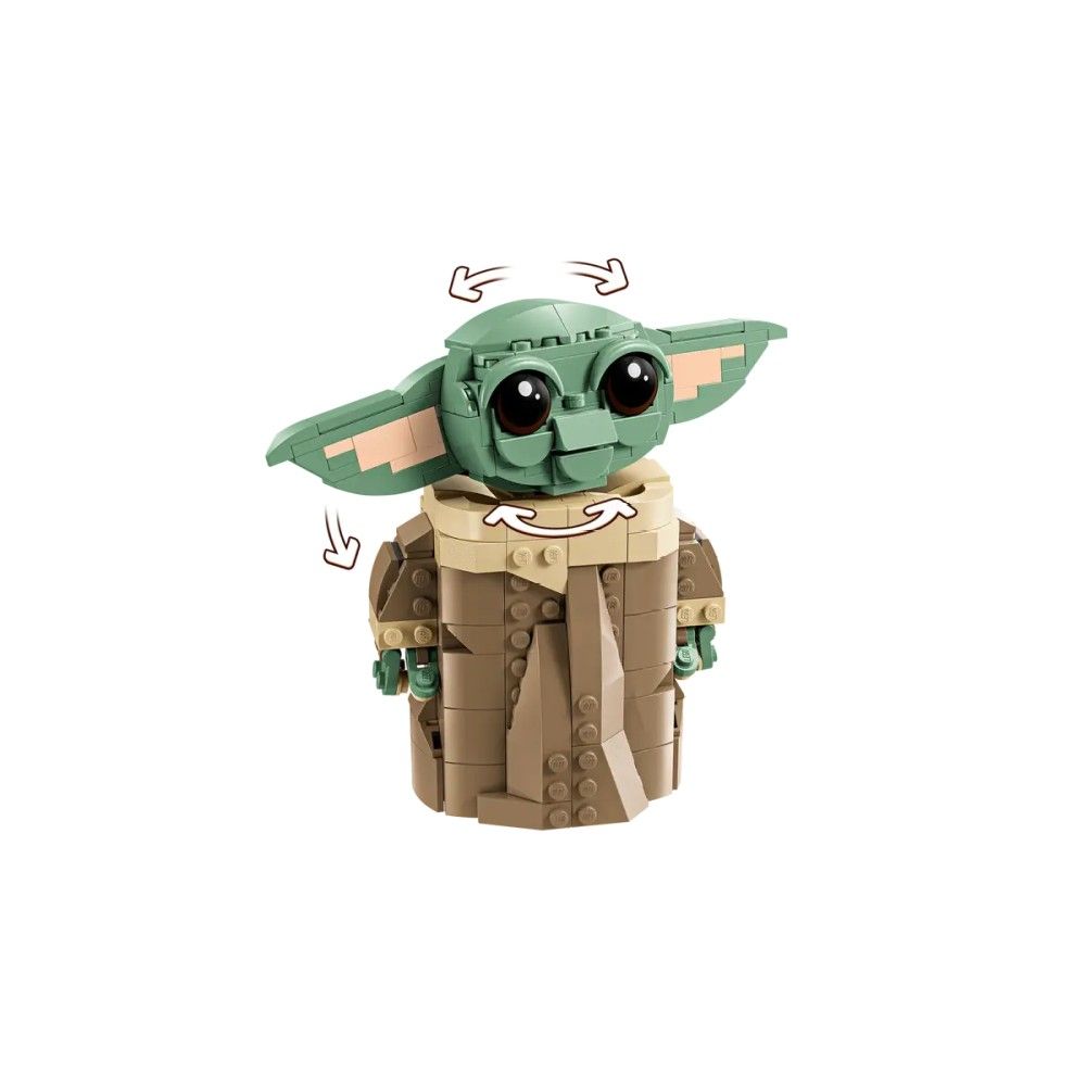 Grogu com Carrinho Planador