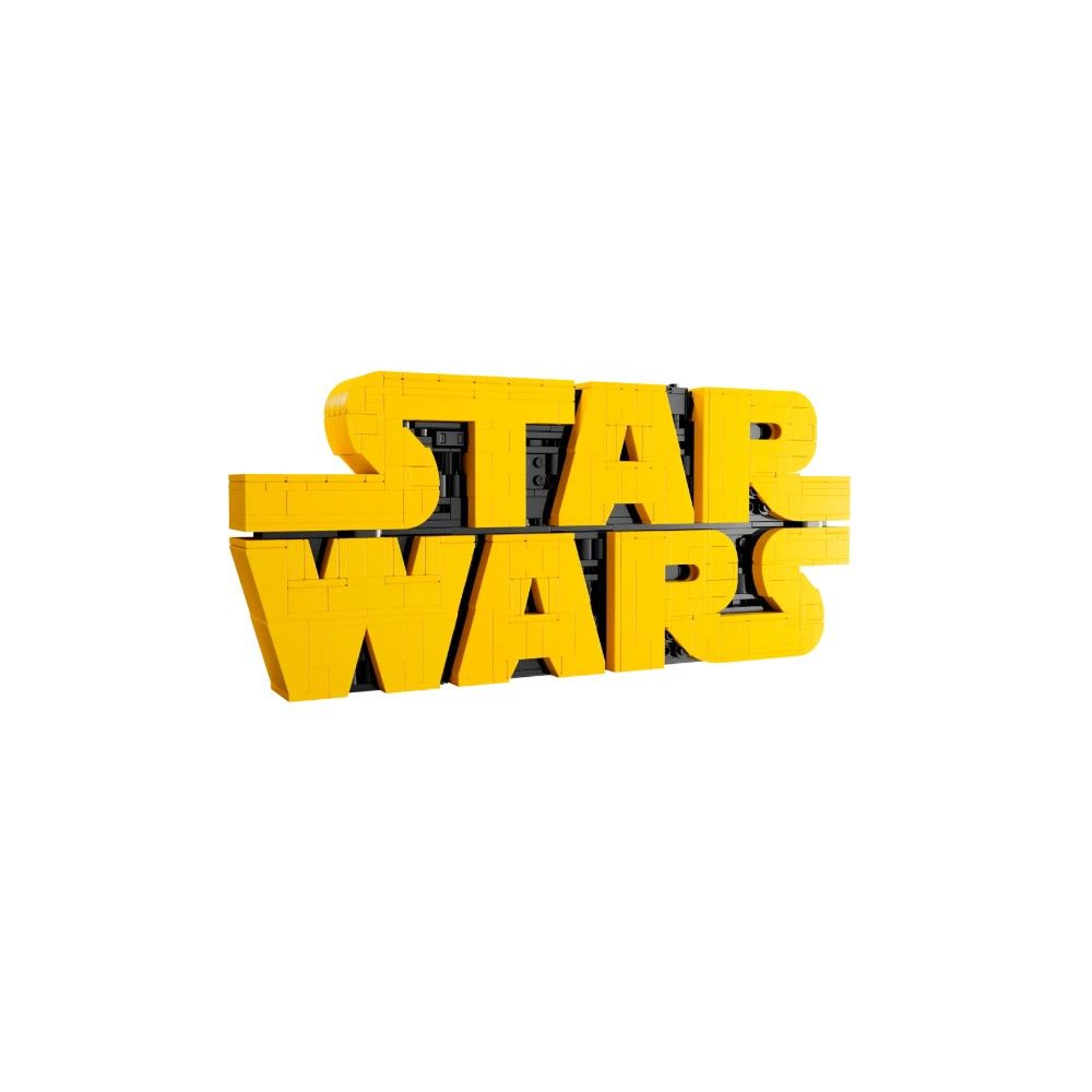 Logótipo Star Wars Construído com Peças