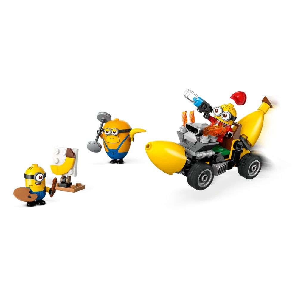 Minions e Carro Banana