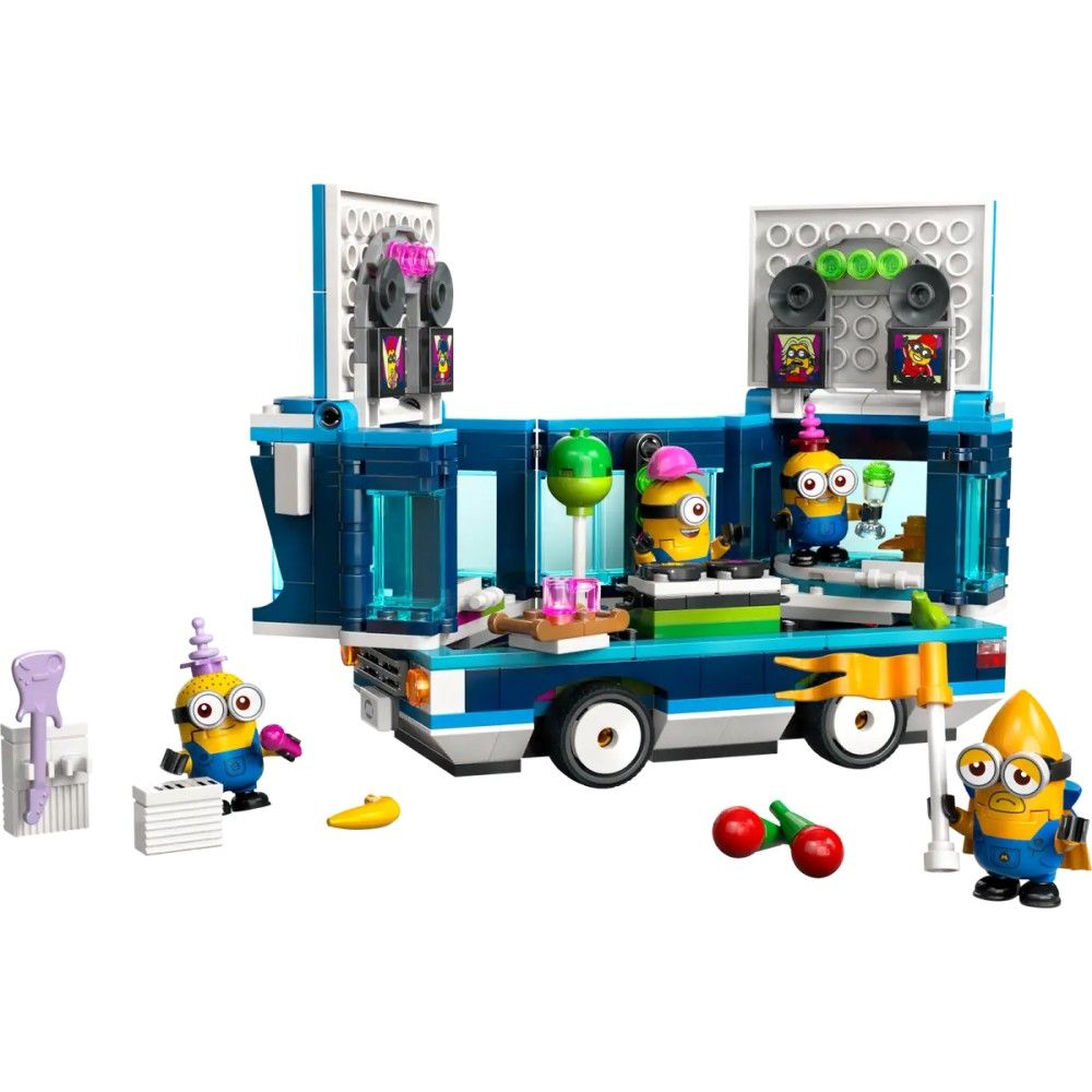 Autocarro de Festa com Música dos Minions