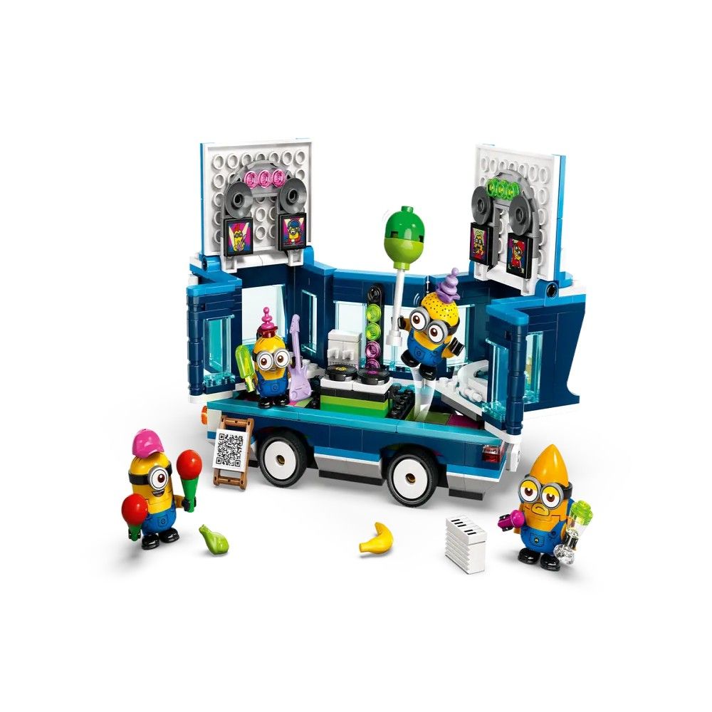 Autocarro de Festa com Música dos Minions
