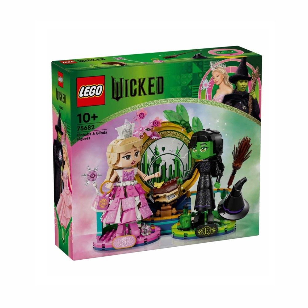 Figuras de Elphaba e Glinda