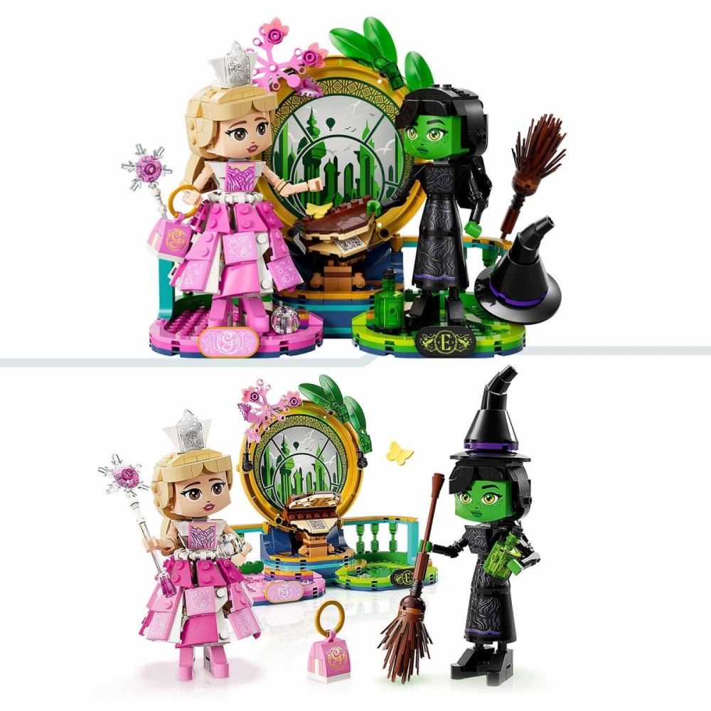Figuras de Elphaba e Glinda