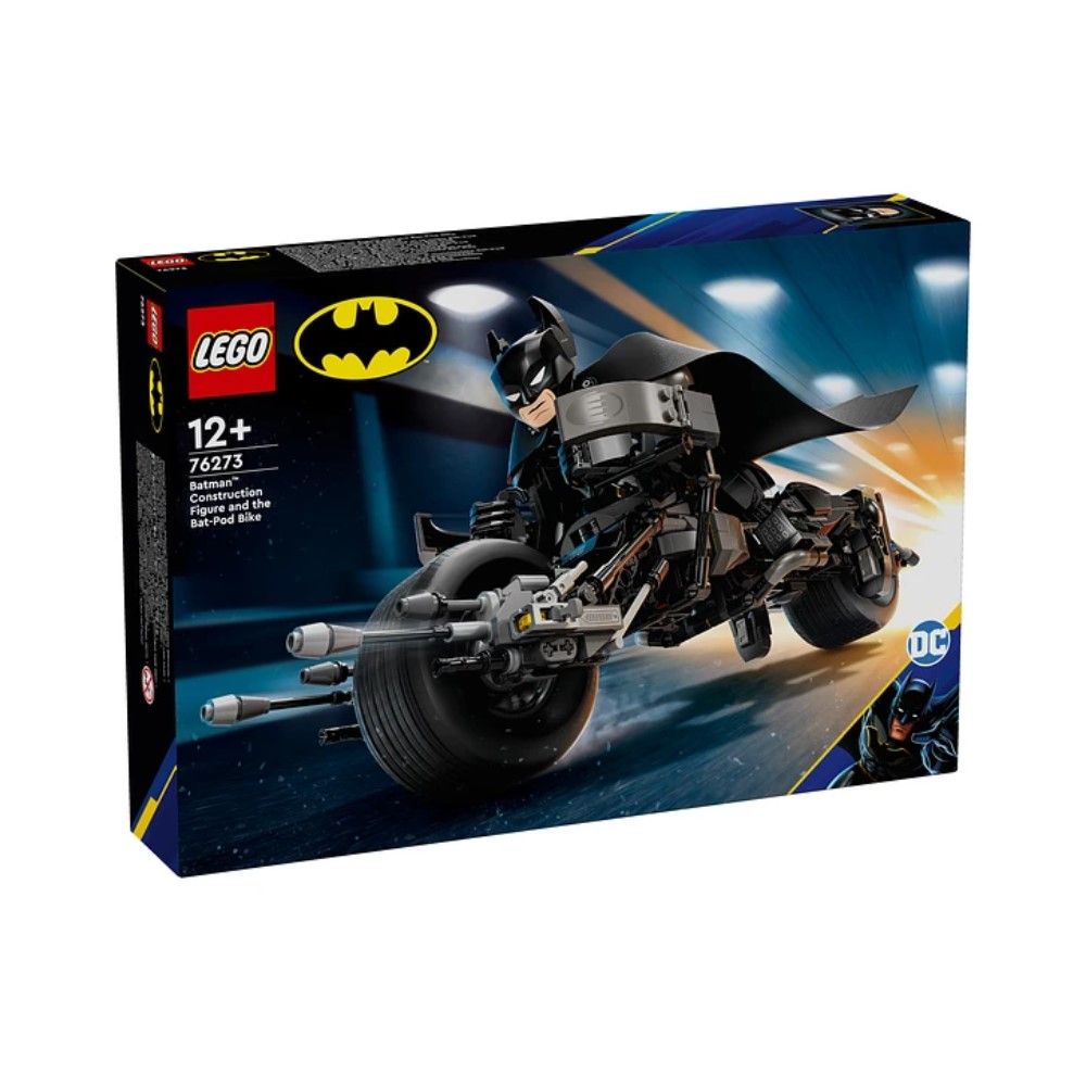 Figura de Construção do Batman e Mota Bat-Pod