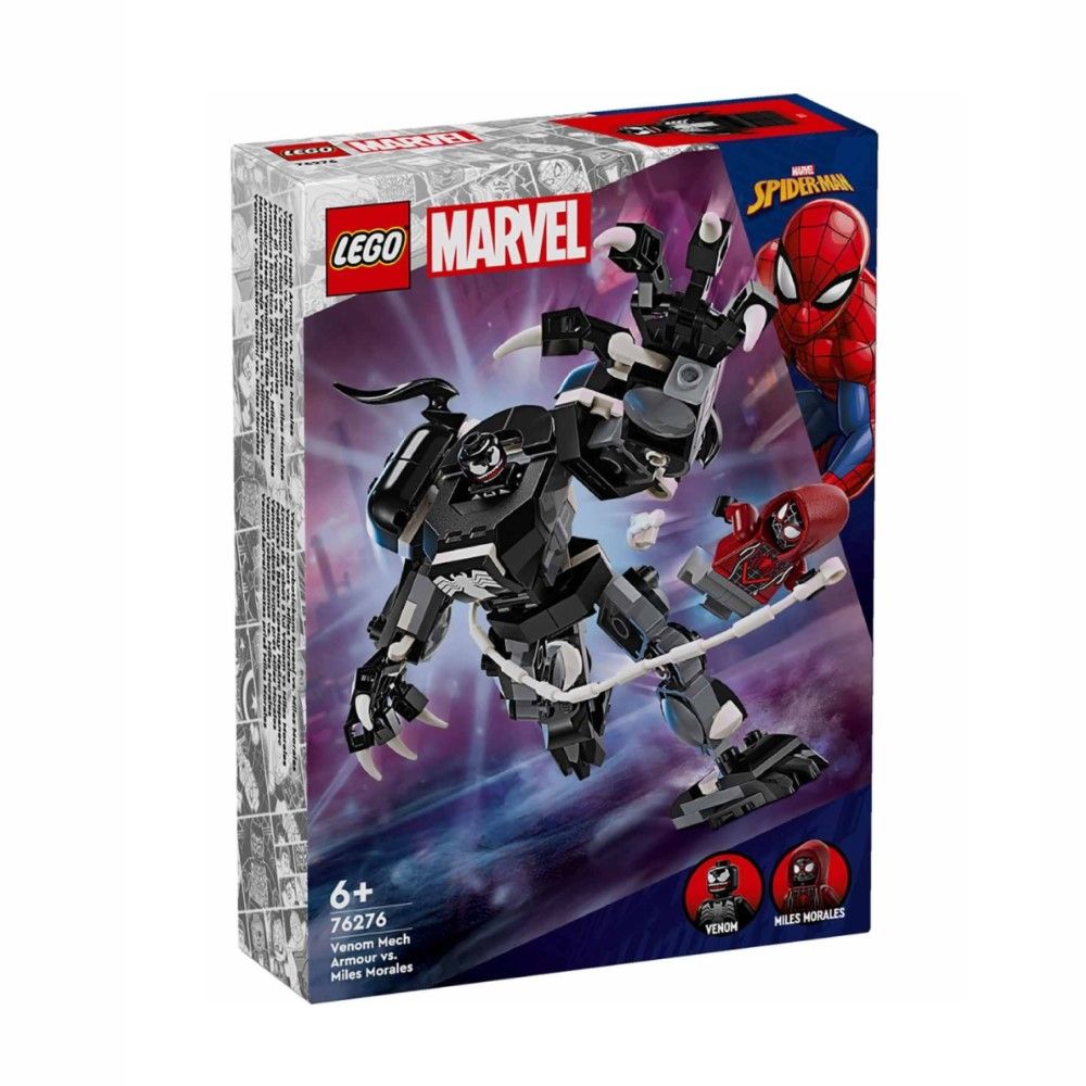 Armadura Mech Venom vs. Miles Morales