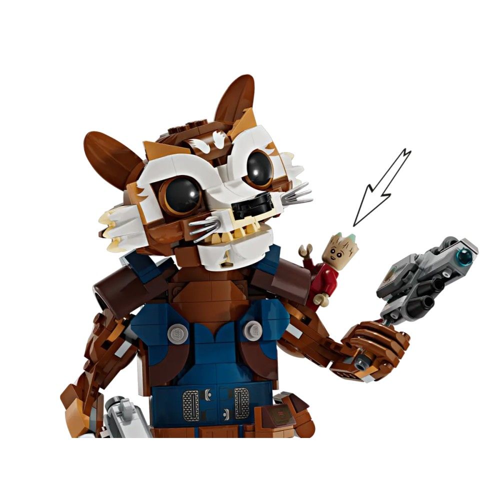 Rocket e Groot Bebé