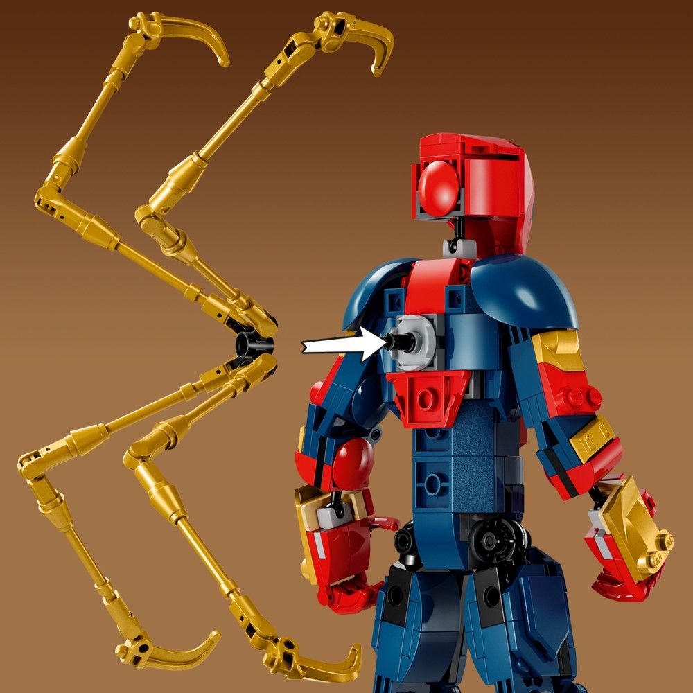 Figura de Construção do Iron Spider-Man