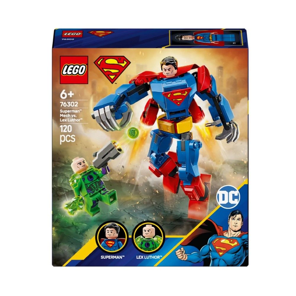 Robô do Superman contra Lex Luthor