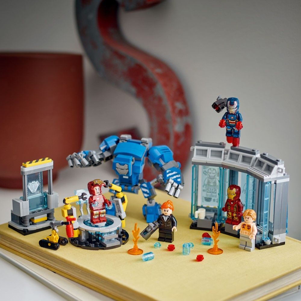 Laboratório do Iron Man: Salão das Armaduras